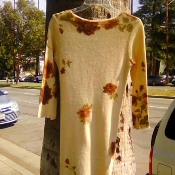 The White House Dress of Fall colors Med Size - Picture 2 of 3